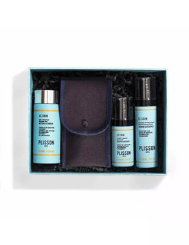 PLISSON Prestige Beard Set with Beard Brush