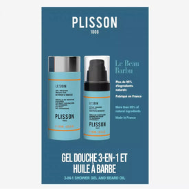 PLISSON Duo Le Beau Barbu (Shower Gel & Beard Oil)
